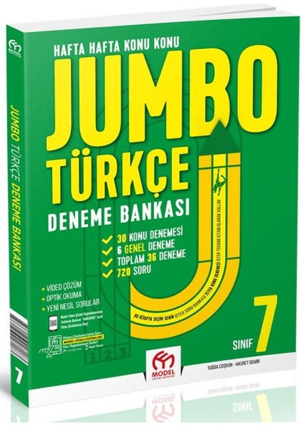 (Sınıf: 7) Jumbo Türkçe Deneme Bankası