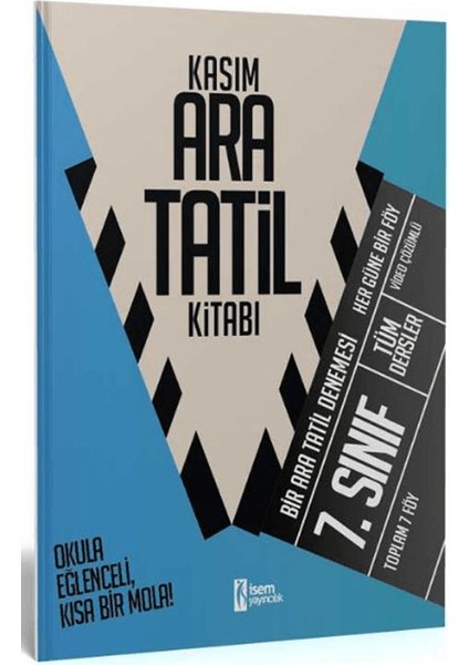 (Sınıf: 7) Kasım Ara Tatil Kitabı