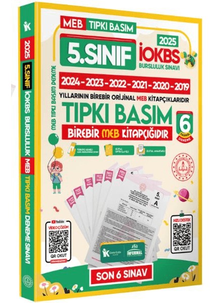(Sınıf: 5) 2025 Iokbs Tıpkı Basım 6 Fasikül Deneme