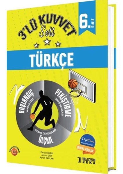 (Sınıf: 6) Türkçe 3'lü Kuvvet Serisi Seti - Ahmet Düz
