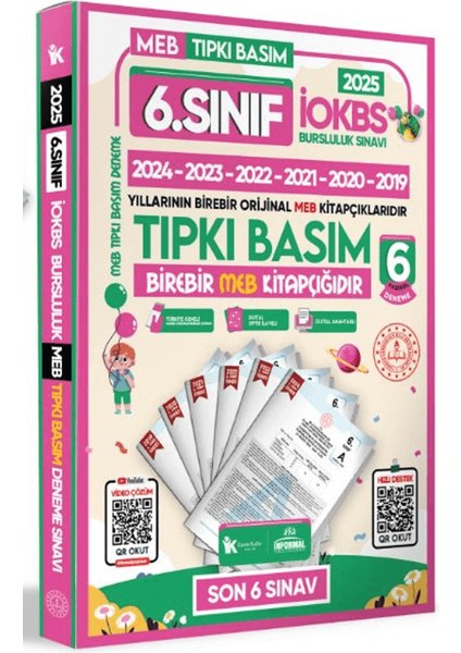 (Sınıf: 6) 2025 Tüm Dersler Iokbs 6lı Fasikül Deneme