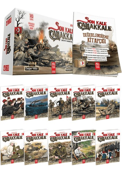 Son Kale Çanakkale Hikaye Serisi (10 Kitap) - Doğan Yıldız