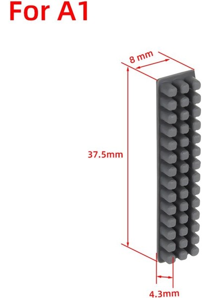 Bambu Lab A1 Nozzle Temizleme Silikonu-1 Adet