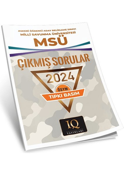 Msü Çıkmış Sorular - 2024