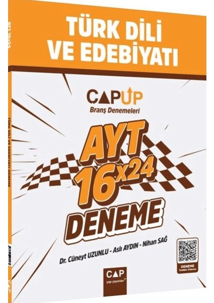 Ayt Türk Dili ve Edebiyatı 16 x 24 Up Deneme - Aslı Aydın