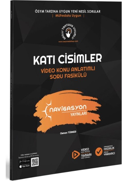 Katı Cisimler Video Konu Anlatımlı Soru Fasikülü