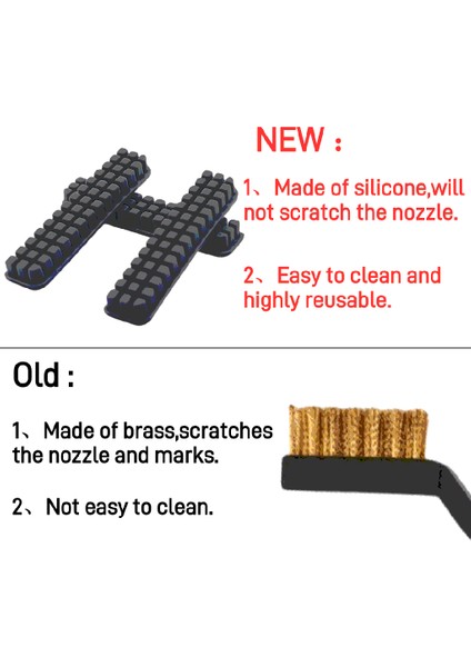 Creality K1-K1 MAX-K1C Nozzle Temizleme Silikonu-1 Adet