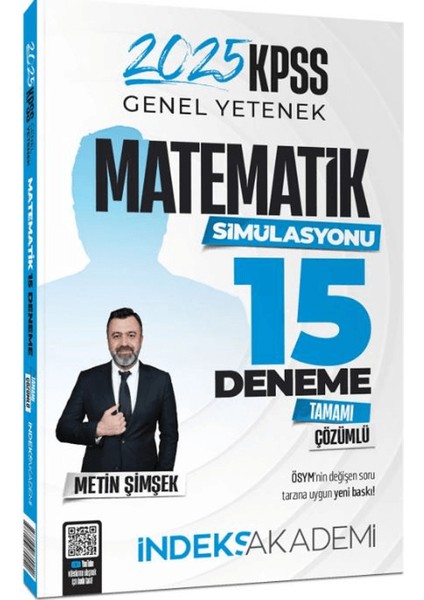2025 Kpss Matematik 15 Deneme Çözümlü - Metin Şimşek