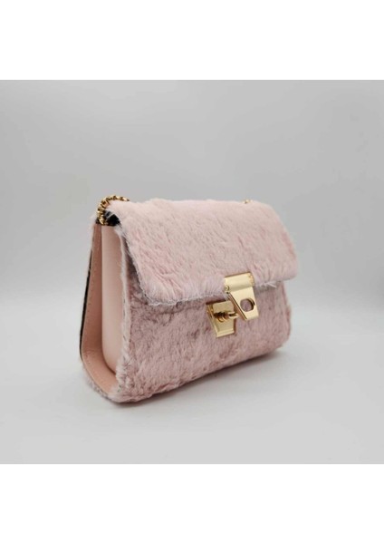 Lunova Velvet Luxe - Zincir Askılı Kadın Omuz ve El Çantası
