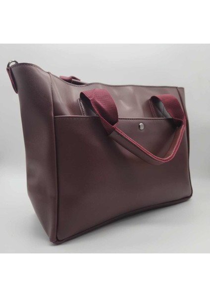Lunova Elegant Tote – Çift Bölmeli Şık Omuz Çantası