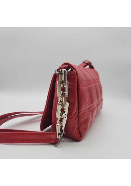 Lunova Gridbag - Kapitone Detaylı Kadın Omuz ve Çapraz Çanta