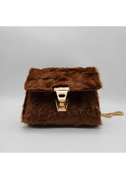 Lunova Velvet Luxe - Zincir Askılı Kadın Omuz ve El Çantası