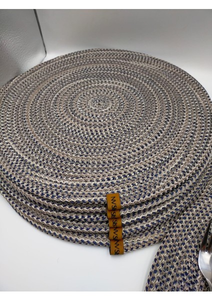 6 Kişilik Amerikan Servis, Hasır Supla Takımı 35*35 fırsatları