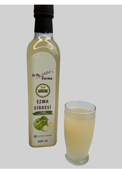 Doğal Fermente Elma Sirkesi (500ml) fiyatları