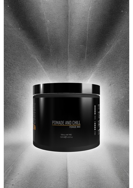 By Mia Pomade And Chill Saç Şekillendirici Wax | Güçlü Tutuş | Parlak Görünüm 130ml