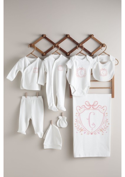 Harf Serisi Ç Harfi 10'lu Hastane Çıkışı - Noble Serie Pembe