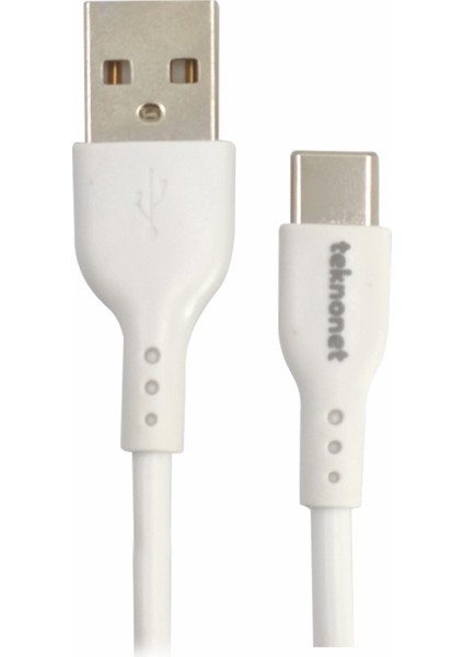 Type-C Şarj ve Data Kablosu Beyaz Renk fiyatları