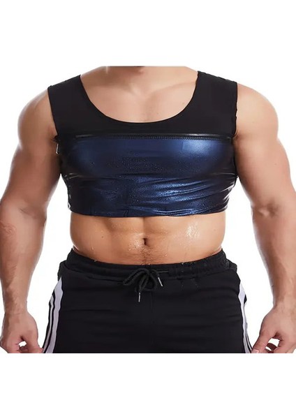 Unisex Içlik Esnek Sıkıştırma Ter Arttırıcı Yelek Sauna Terleme Kiloverme Atleti Terleticispor Giysisi