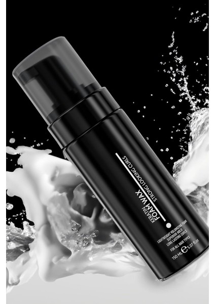 By Mia Saç Şekillendirici Köpük Wax | Bukle Belirginleştirici | Dolgun Görünüm 150ml