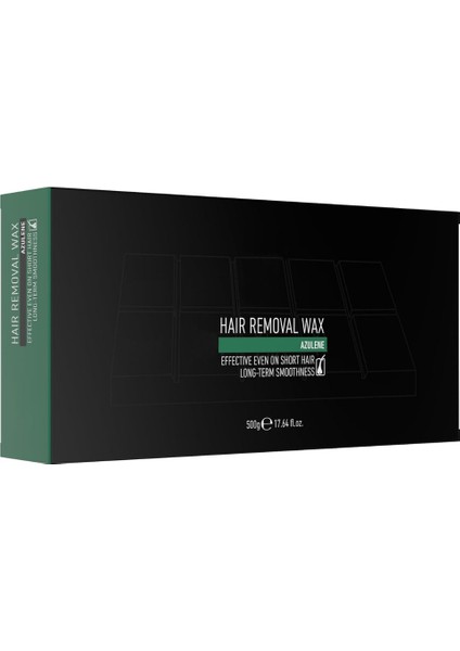 Homenter By Mia Epilasyon Yeşil Kalıp Ağda Azulene 500GR | Haır Removal Hot Wax Azulene