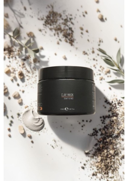 Scalp And Face Kil Maskesi Yeşil Elma Kokulu Arındırıcı Cilt Gözenek Temizliği 450 gr
