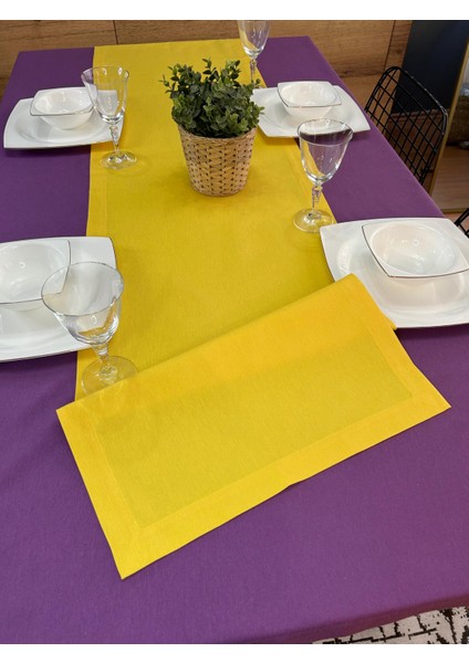 Runner Tek Renk - Sıvı Itici Özelliğe Sahip - 40 x 160