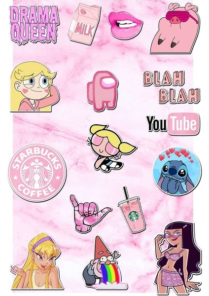 Major Selection Queen temalı laptop notebook tablet sticker seti 16 adet fiyatları