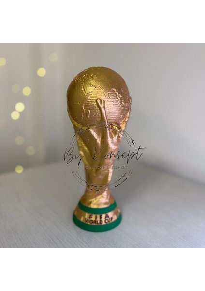 Dünya Kupası 2'li Seti - 20 cm - 15 cm Figür Büst Koleksiyon Hediye Büst
