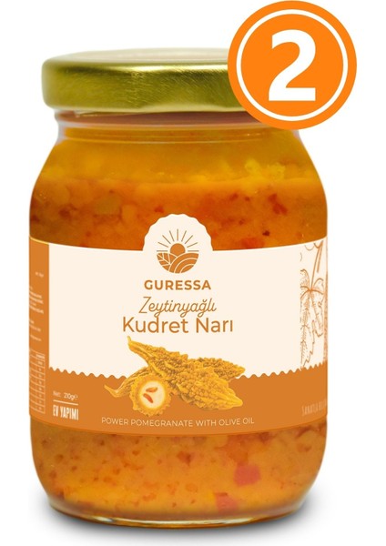 Zeytinyağlı Kudret Narı 210 gr 2'li Avantaj Paketi