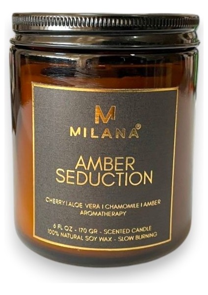 Kavanoz Kokulu Mum Amber Seduction 170 gr fiyatları