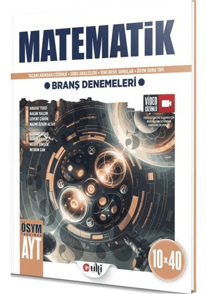 Ayt Matematik 10 x 40 Branş Denemeleri - Arafat Terzi