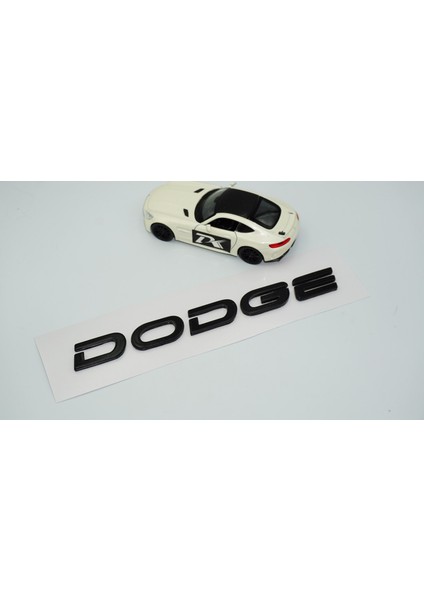 Dodge Bagaj Siyah Abs 3m 3D Custom Yazı Logo Amblem