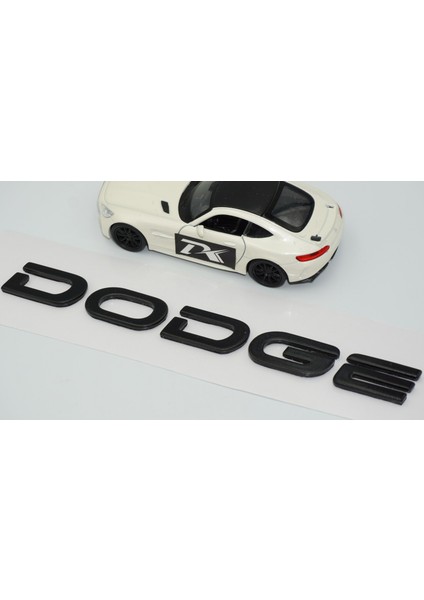 Dodge Bagaj Siyah Abs 3m 3D Custom Yazı Logo Amblem