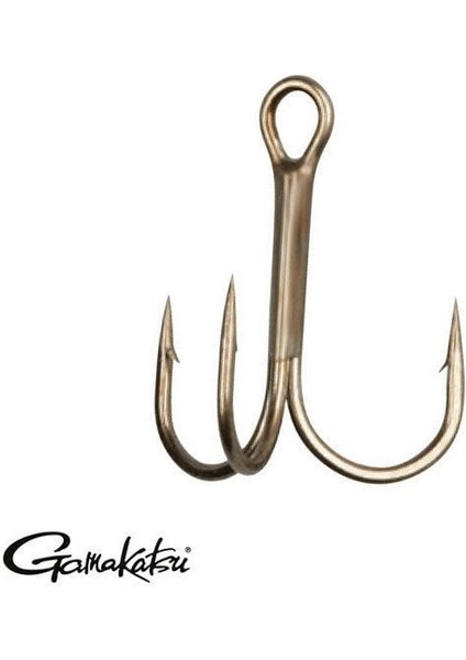 Gamakatsu Treble Hook 13B No:8 Üçlü Iğne 1/10 fiyatları