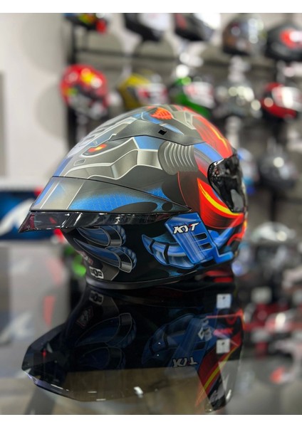 Tt-Revo Magnet Matt Kask Şeffaf Vizörlü fırsatları