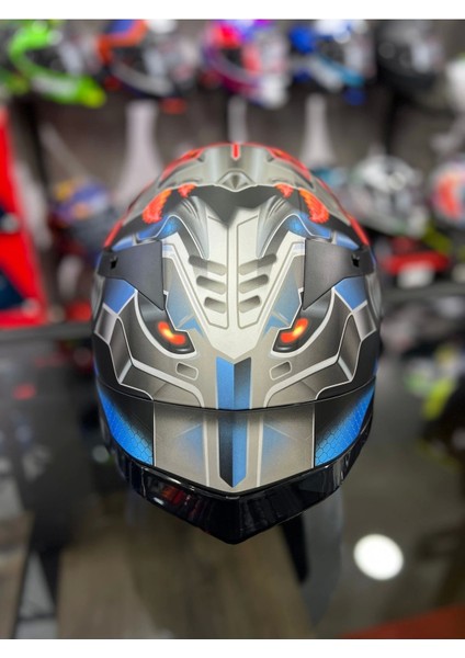 Tt-Revo Magnet Matt Kask Şeffaf Vizörlü indirimleri