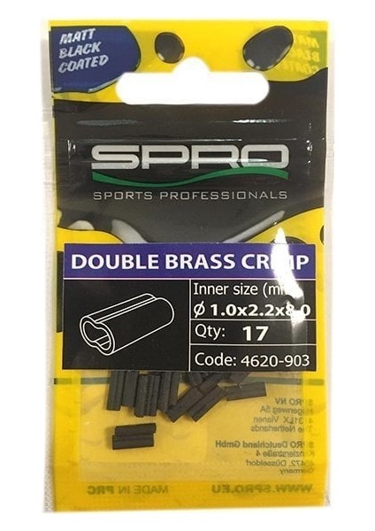 Spro MB W-Brass Crimp 1.0*2 2*l8 Sıkma Burcu 1/17 modelleri