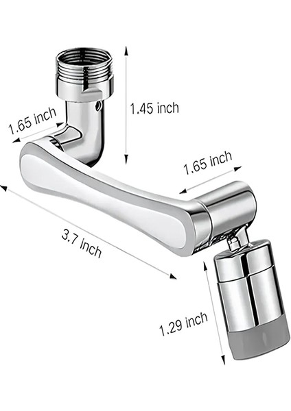 Birdoludükkan Hareketli 1080 Derece Dönebilen Musluk Ucu fiyatları