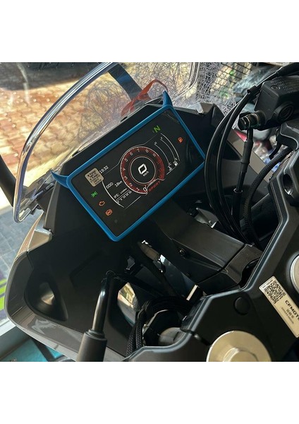 Cf Moto Nk 250 2023 - 2024 Uyumlu Km Koruyucu Kılıf Mavi