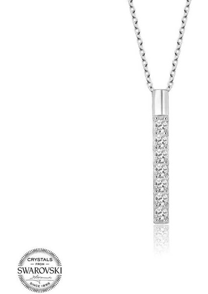 Swarovski Taşlı Gümüş Yeditaş Bayan Kolye fiyatları