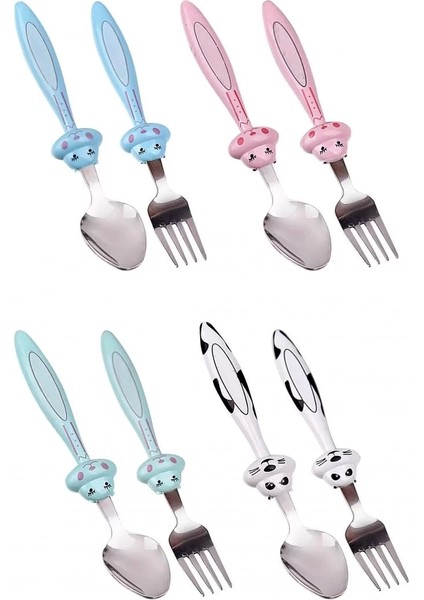 Bebek Çatal Kaşık Seti - 18 cm