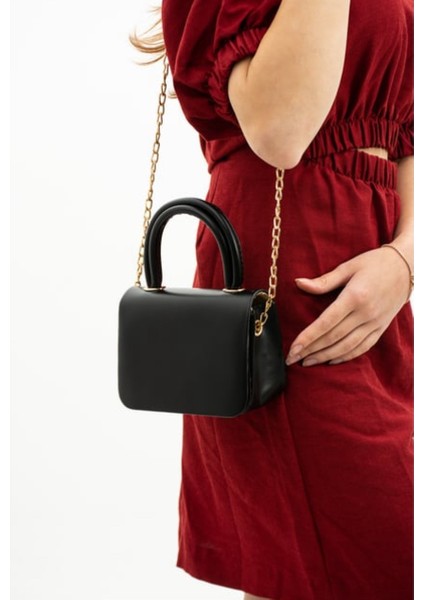 Çıtçıt Kapaklı El ve Omuz Askılı Mini Çanta fiyatları