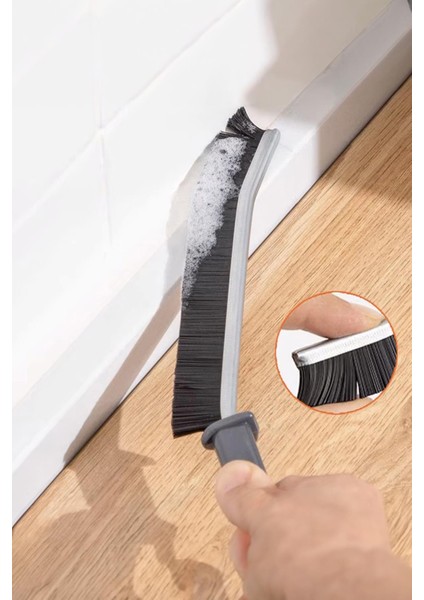 2’Li Çok Amaçlı Temizlik Fırçası & Derz Fırçası & Mutfak Banyo Temizlik Fırçası