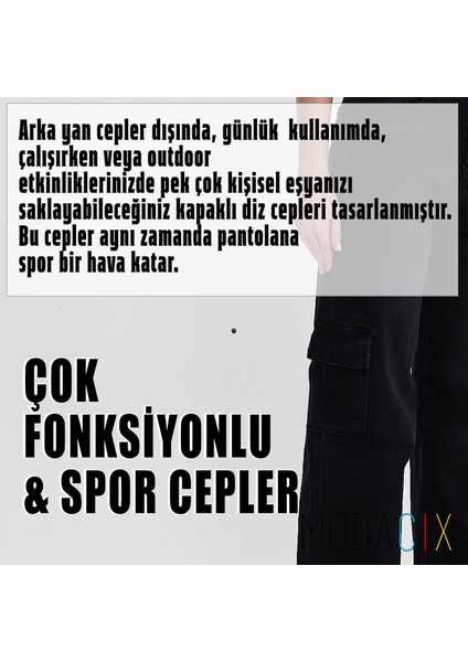 Yüksek Bel Salaş Kot Palazzo Pantolon - Siyah Likralı Geniş Bacaklı Rahat - Kadın Jeans Kargo Pantolon fiyatları