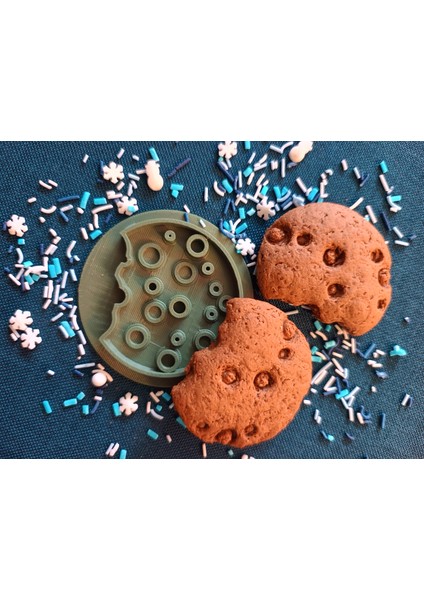 Cookie Kurabiye Kalıbı Hamur Şekillendirici Kesici
