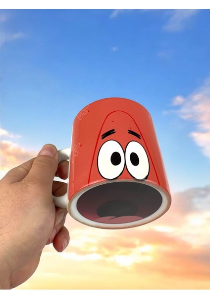 Patrick Full Baskılı Porselen Kupa Bardak