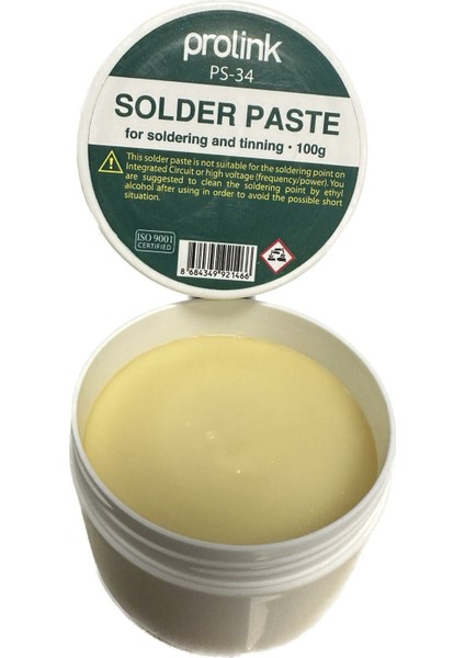 Ps-34 Lehim Pastası 100 gr fiyatları