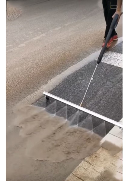 Sunup Tazyikli Yol Yıkama Aparatı - Halı Yıkama Aparatı - 7 Bölmeli Tazyikli Su Aparatı