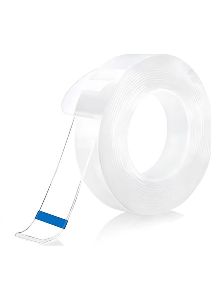 Çift Taraflı Bant Nano Bant Yıkanabilir Bant 19MM x 1 mt