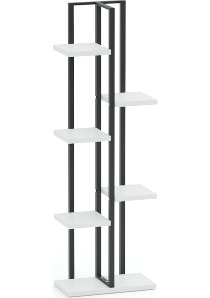 Saksılık Dekoratıf 7 Bölmeli Çicek Saksı Sıtandı Çok Katlı Dekoratif Çiçeklik fırsatları